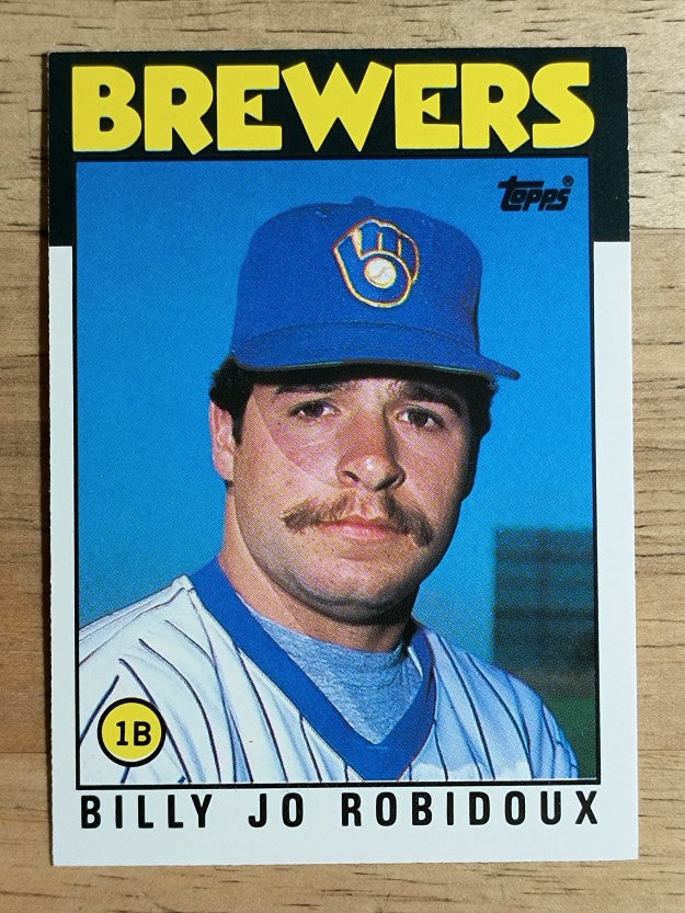 1986 Topps Traded #92T Billy Jo Robidoux XRC