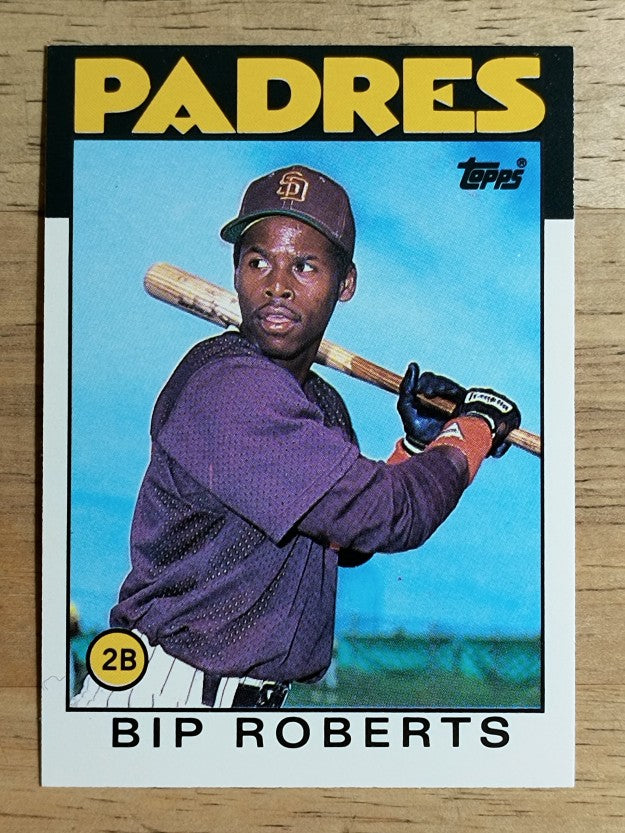 1986 Topps Traded #91T Bip Roberts XRC