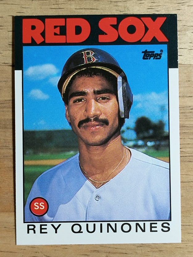 1986 Topps Traded #89T Rey Quinones