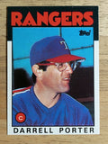1986 Topps Traded #88T Darrell Porter
