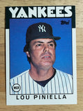 1986 Topps Traded #86T Lou Piniella MG