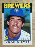 1986 Topps Traded #79T Juan Nieves