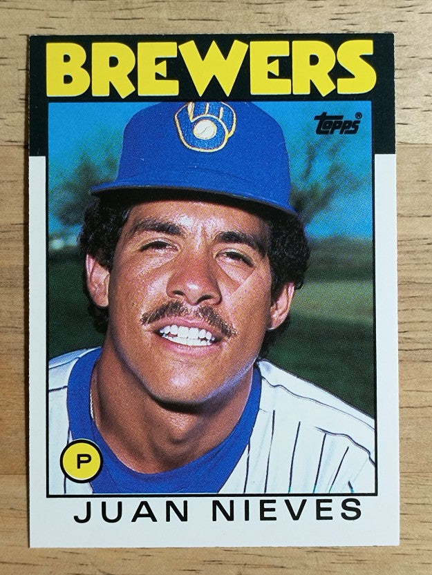 1986 Topps Traded #79T Juan Nieves