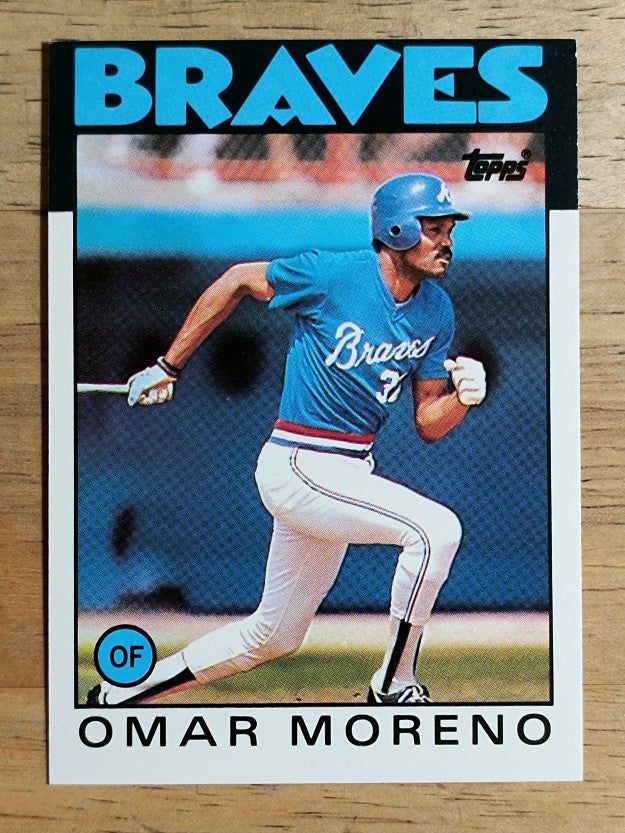 1986 Topps Traded #75T Omar Moreno