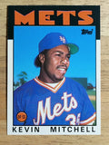 1986 Topps Traded #74T Kevin Mitchell XRC