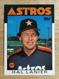 1986 Topps Traded #60T Hal Lanier MG