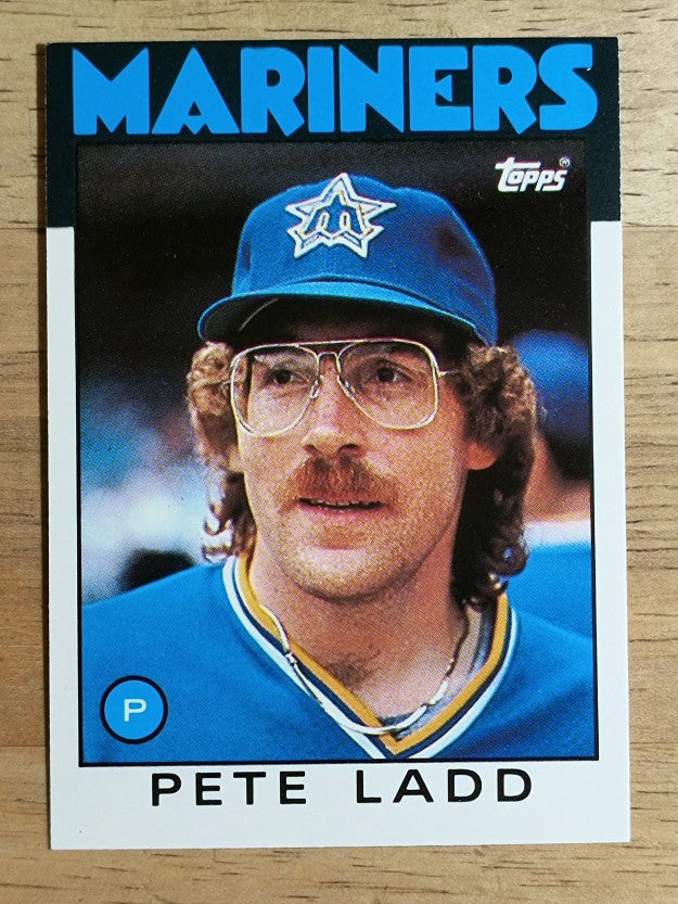 1986 Topps Traded #58T Pete Ladd