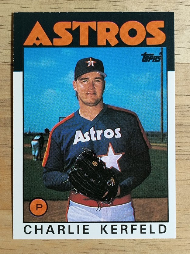 1986 Topps Traded #52T Charlie Kerfeld