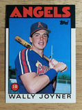 1986 Topps Traded #51T Wally Joyner XRC