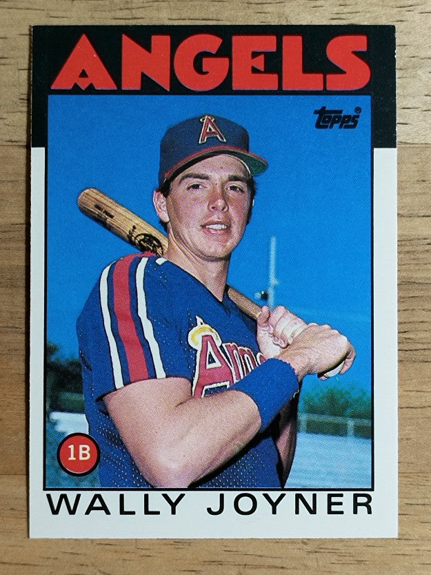 1986 Topps Traded #51T Wally Joyner XRC