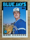 1986 Topps Traded #34T Mark Eichhorn
