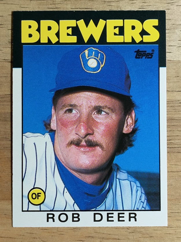 1986 Topps Traded #31T Rob Deer