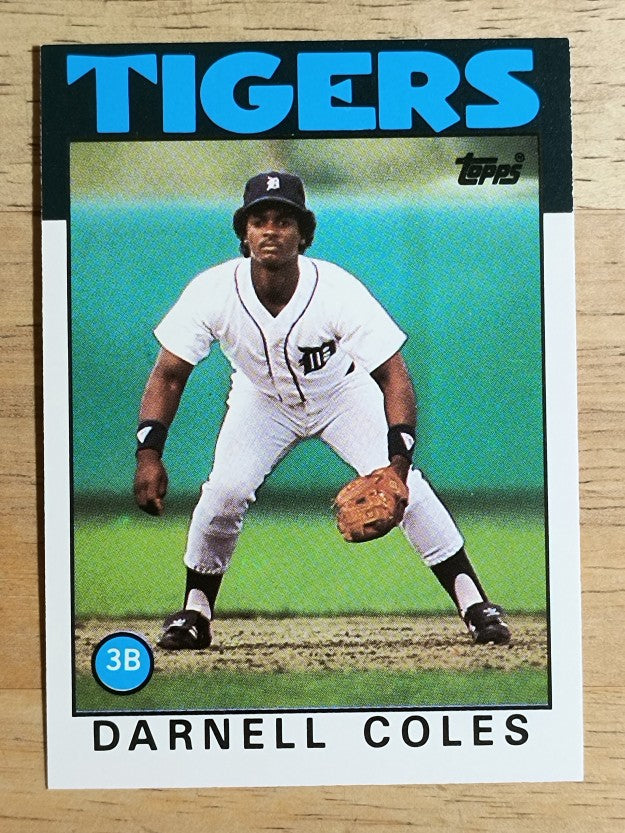 1986 Topps Traded #26T Darnell Coles