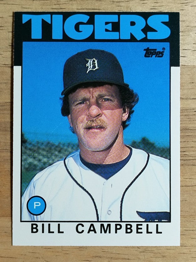 1986 Topps Traded #17T Bill Campbell