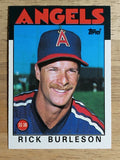1986 Topps Traded #16T Rick Burleson