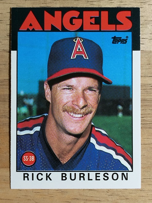 1986 Topps Traded #16T Rick Burleson