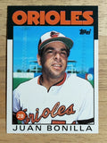 1986 Topps Traded #13T Juan Bonilla