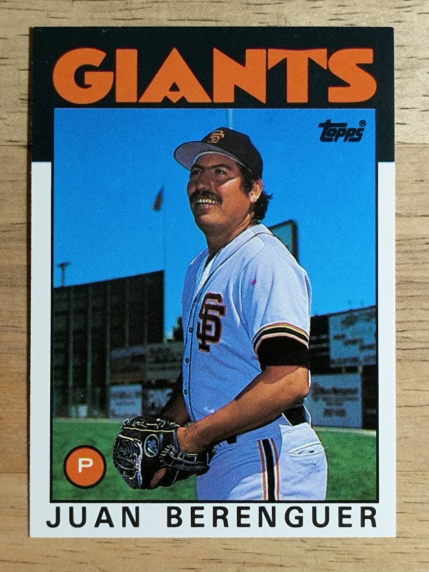 1986 Topps Traded #9T Juan Berenguer