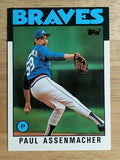 1986 Topps Traded #4T Paul Assenmacher