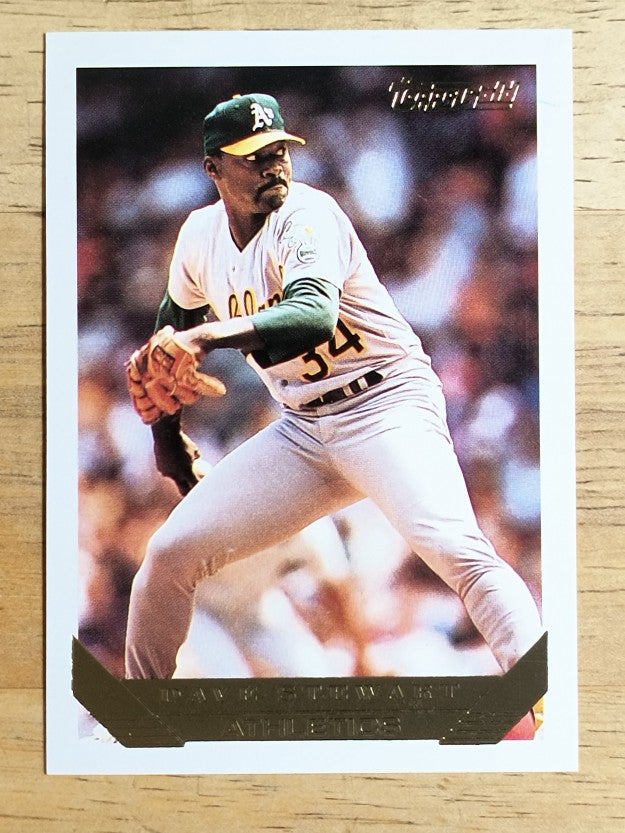 1993 Topps Gold #290 Dave Stewart