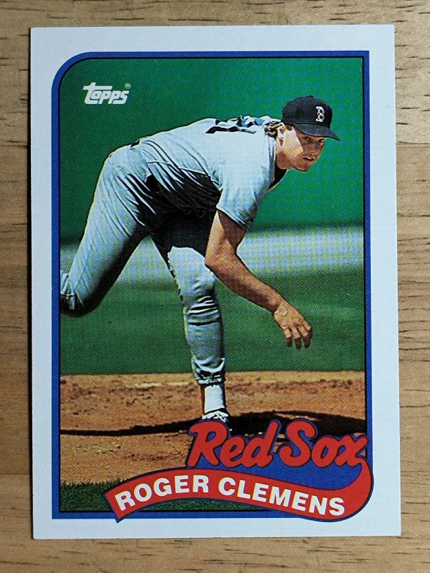 1989 Topps #450 Roger Clemens