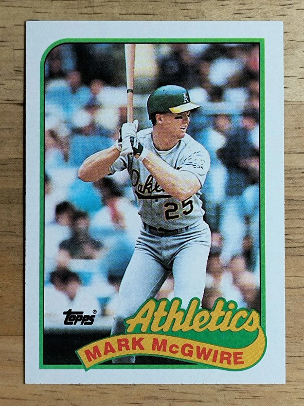 1989 Topps #70 Mark McGwire