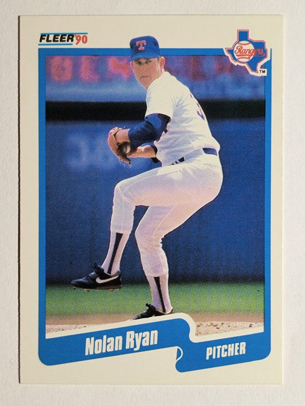 1990 Fleer #313 Nolan Ryan