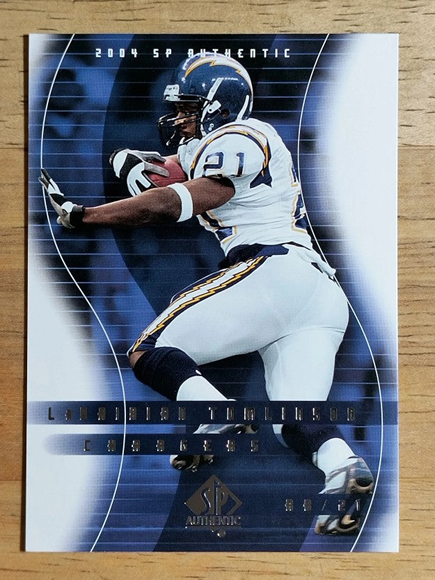 2004 SP Authentic #73 LaDainian Tomlinson