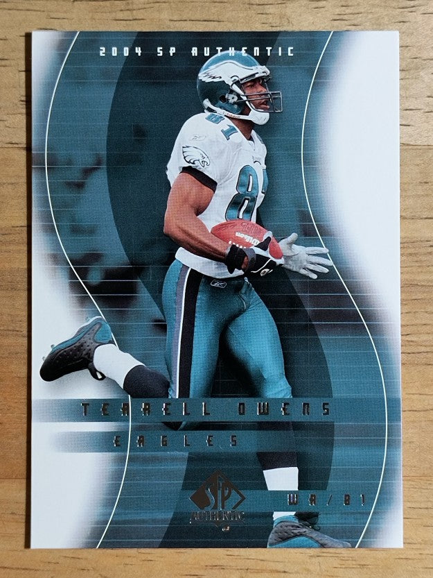 2004 SP Authentic #66 Terrell Owens