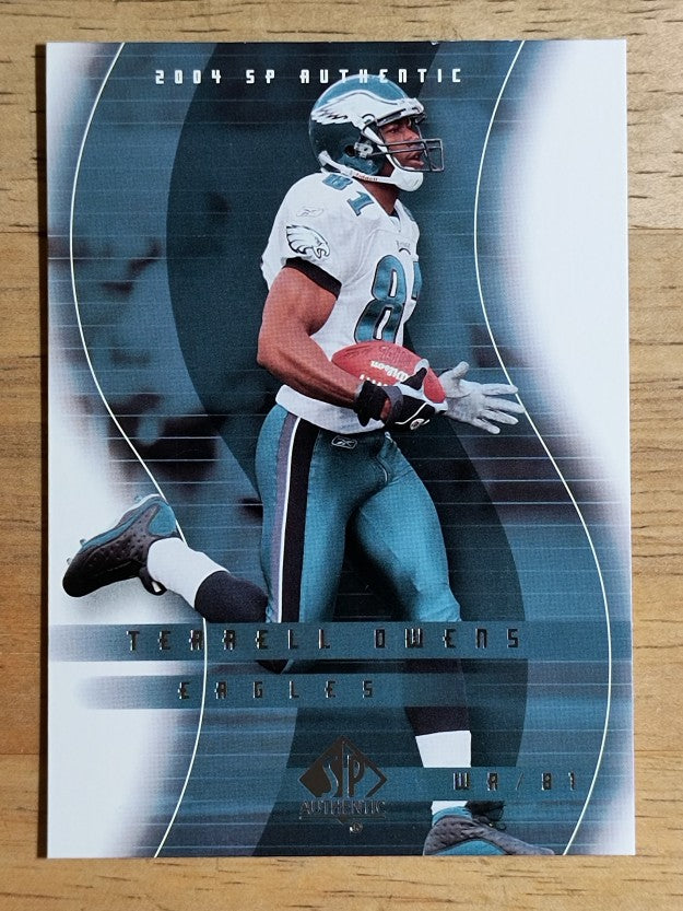 2004 SP Authentic #66 Terrell Owens
