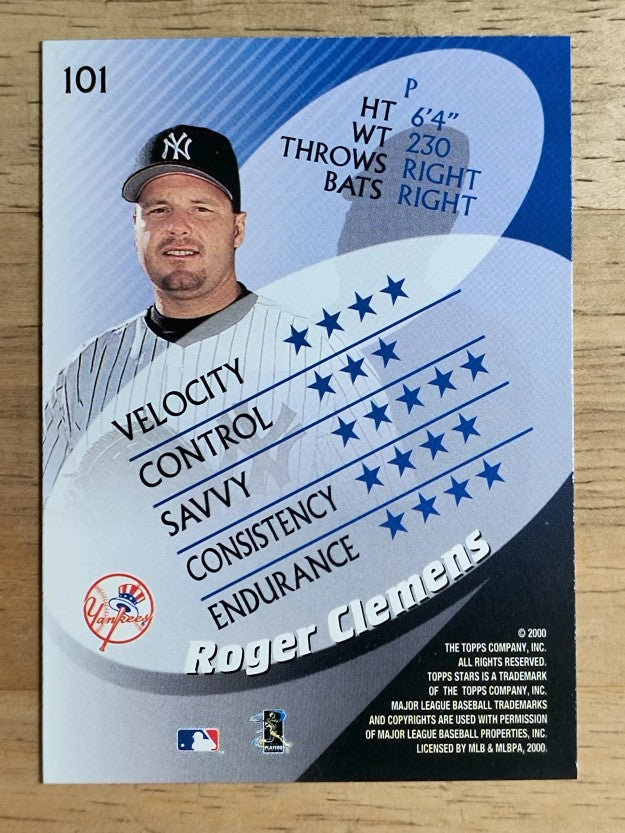 2000 Topps Stars #101 Roger Clemens