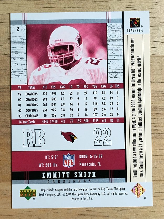2004 Upper Deck Legends #2 Emmitt Smith