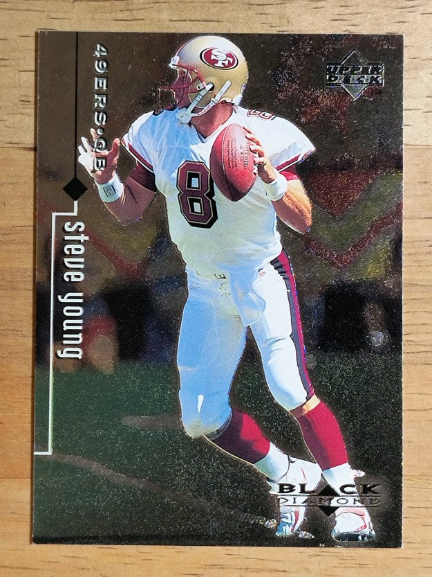1998 Black Diamond Rookies #76 Steve Young