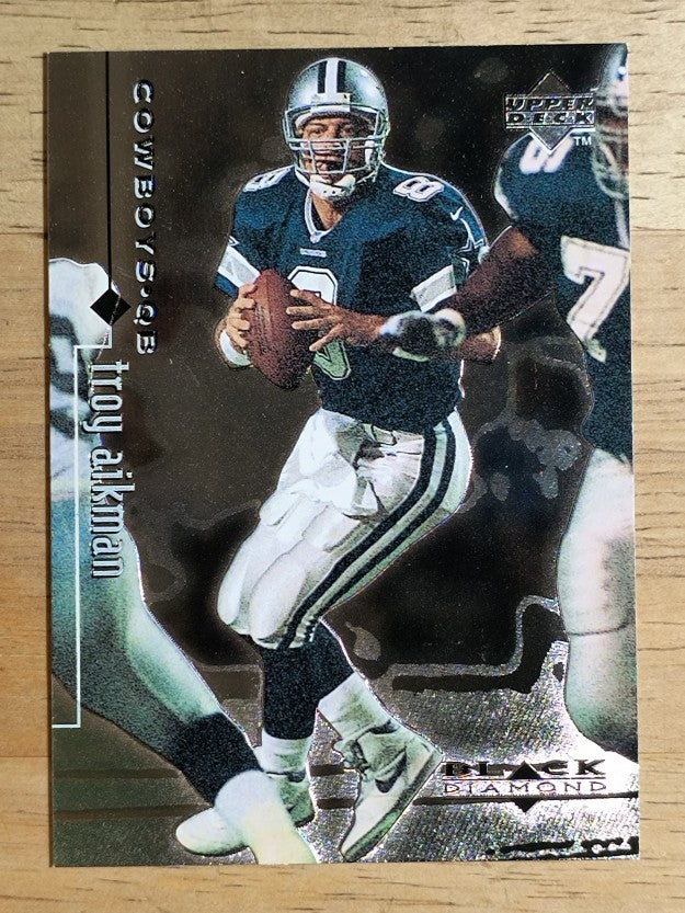 1998 Black Diamond Rookies #22 Troy Aikman
