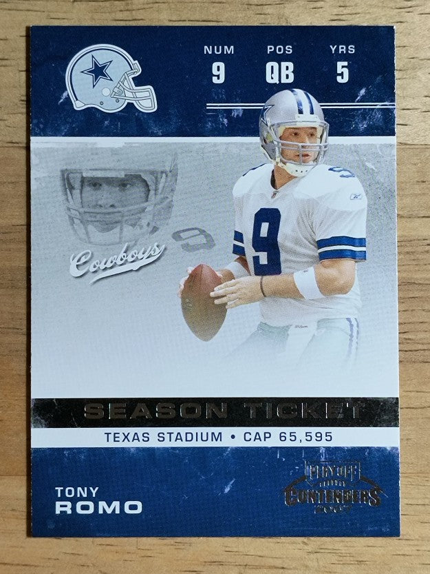 2007 Playoff Contenders #27 Tony Romo