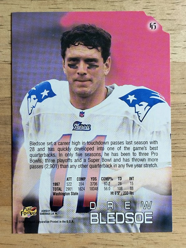 1998 Absolute Retail #45 Drew Bledsoe