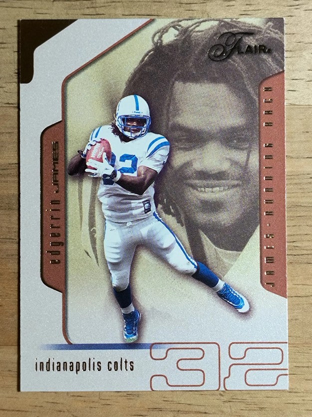 2002 Flair #68 Edgerrin James