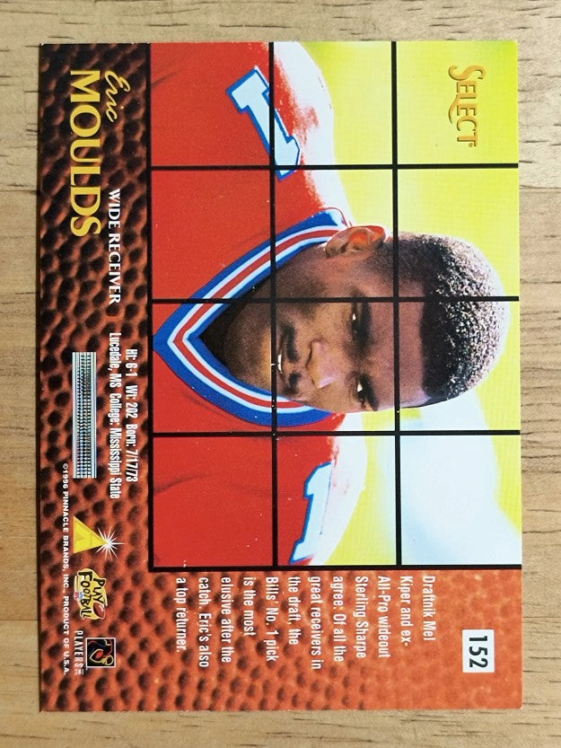 1996 Select #152 Eric Moulds RC