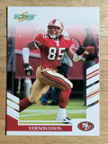 2007 Score Glossy #124 Vernon Davis