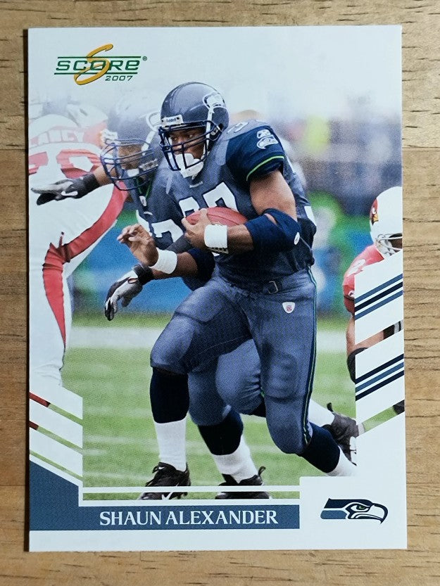 2007 Score Glossy #129 Shaun Alexander