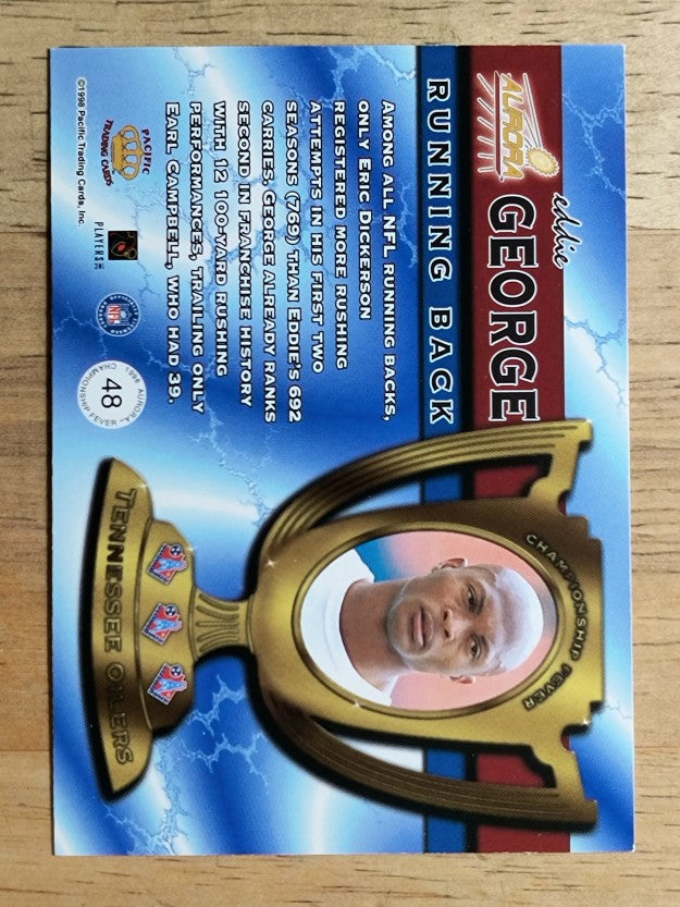 1998 Aurora Championship Fever #48 Eddie George