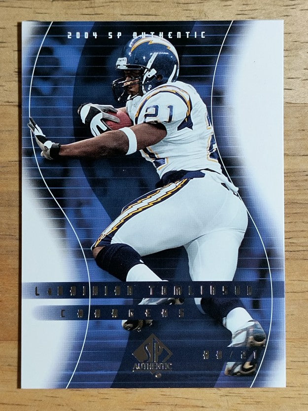 2004 SP Authentic #73 LaDainian Tomlinson