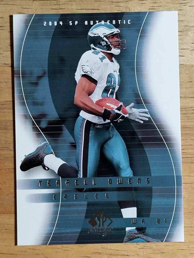 2004 SP Authentic #66 Terrell Owens