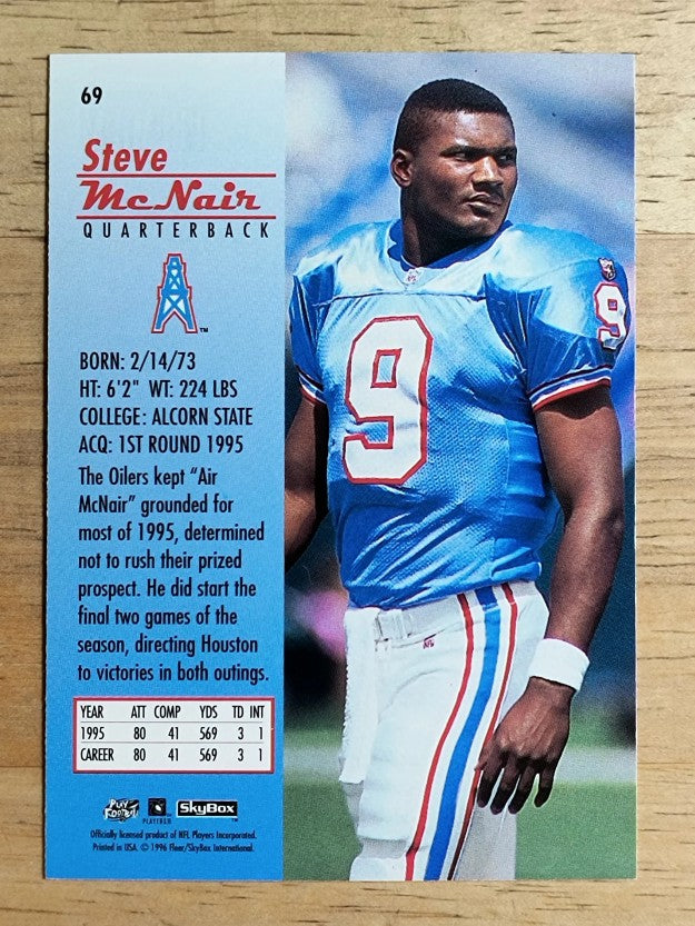 1996 SkyBox Premium #69 Steve McNair