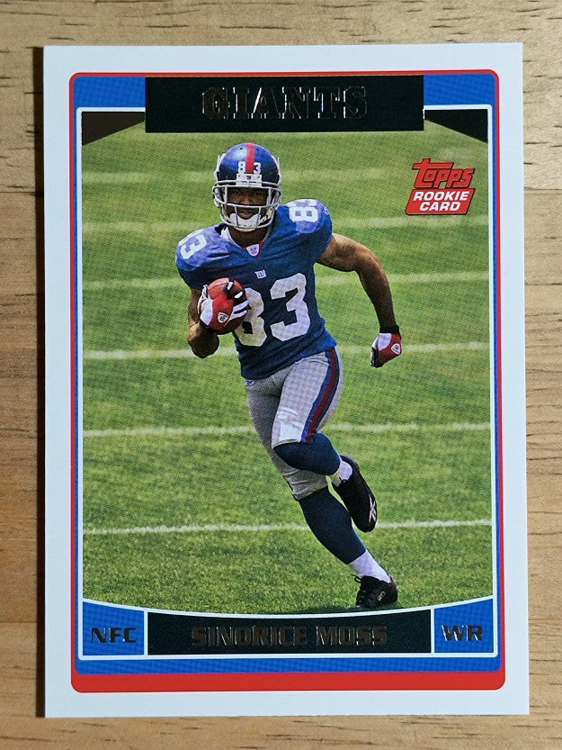 2006 Topps #371 Sinorice Moss RC