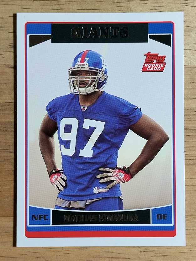 2006 Topps #330 Mathias Kiwanuka RC