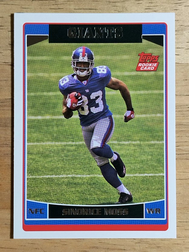 2006 Topps #371 Sinorice Moss RC