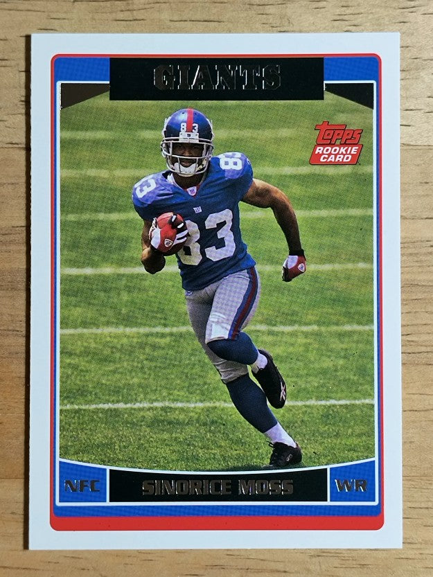 2006 Topps #371 Sinorice Moss RC