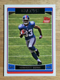 2006 Topps #371 Sinorice Moss RC