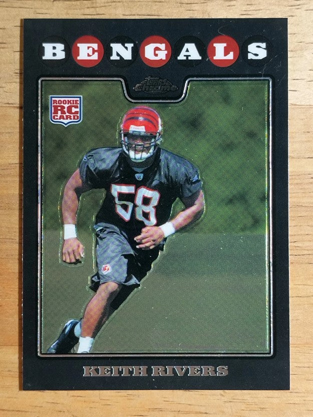 2008 Topps Chrome #TC252 Keith Rivers RC